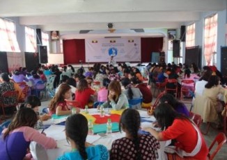 More than 150 women's rights representatives gathered in Taunggyi, Shan State to discuss women's role in Burma's peace process. (Photo: DVB)