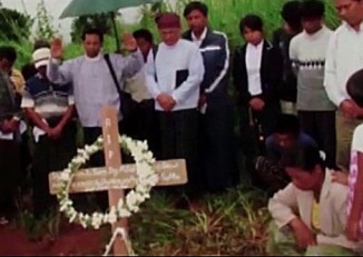 Funeral of Ja Seng Ing (PHOTO: Soe Ra)